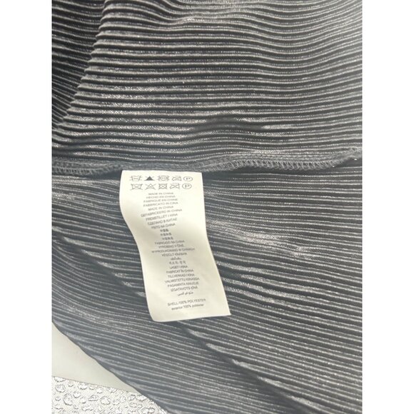 Michael Michael Kors Metallic Tiered Off-The-Shoulder Dress, Silver, M - Picture 7 of 13